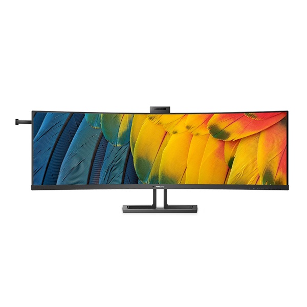液晶ディスプレイ 44.5型/5120×1440/USB-C、DisplayPort、HDMI/ブラック/スピーカー：あり/5年間フル保証/省資源化パッケージ/昇降スタンド/給電(PD)100W