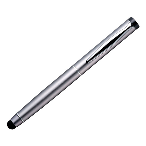 TALOG 滑らかにすべる導電繊維ペン先タッチペン （グレイ）