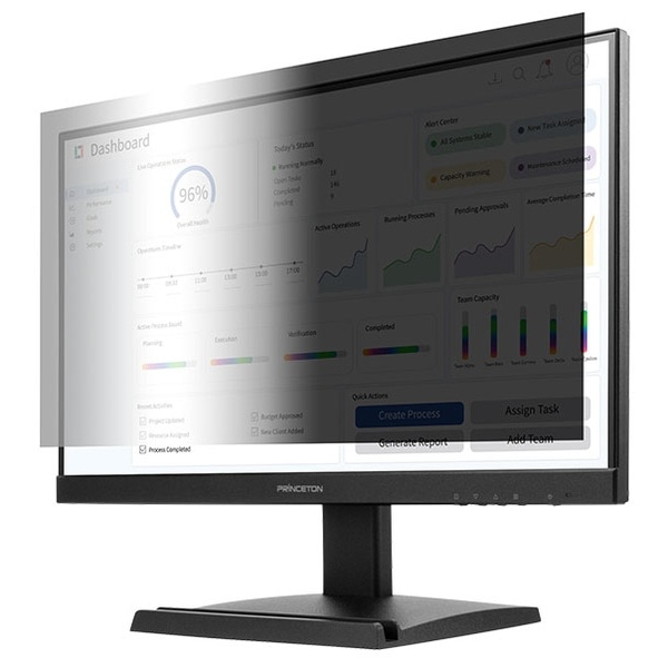 光興業製 27型液晶ディスプレイ用のぞき見防止フィルター(プリンストン製ディスプレイ専用品）