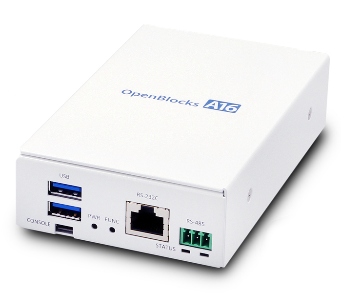 OpenBlocks A16 Debian 12搭載モデル 【ARM Cortex-A53/2GB/eMMC 8GB/Debian 12版/小型】