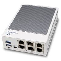 OpenBlocks IX9 FW7搭載 SSD128GBモデル 【Intel Atom E3845/8GB/SSD 128GB/Debian13版/小型】