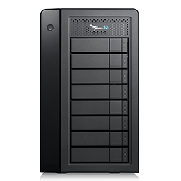 Pegasus32 R8 144TB (8x18TB)モデル Thunderbolt3 USB3.2 Gen2対応ストレージ