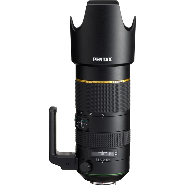 望遠ズームレンズ HD PENTAX-D FA★70-200mmF2.8ED DC AW （ケース・フード付）