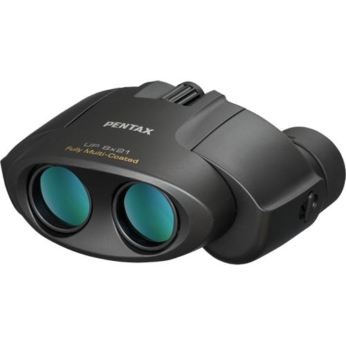 双眼鏡 UP 8×21 ブラック ポロプリズム 8倍 有効径21mm