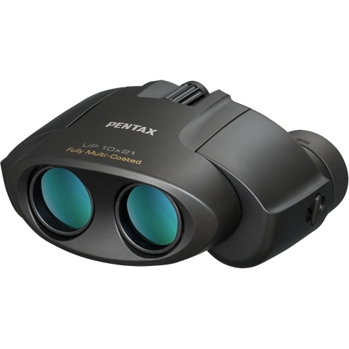 双眼鏡 UP 10×21 ブラック ポロプリズム 10倍 有効径21mm