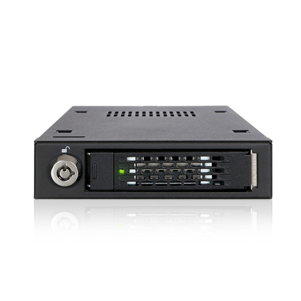 ICYDOCK　2.5インチ U.2 NVMe SSD搭載用 リムーバブルケース　PCIe 4.0対応　3.5インチベイサイズ
