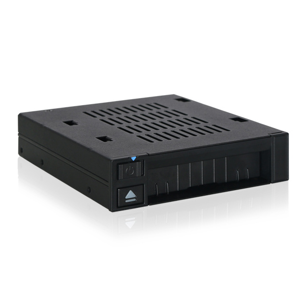 ICYDOCK　1x2.5インチHDD / SSD搭載用リムーバブルケース　3.5インチサイズ　トレイレスモデル