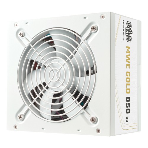 MWE Gold 850 V3 ATX 3.1 White Edition Non-Modular/非モジュラー電源ユニット/ATX 3.1対応/12V-2x6ケーブル搭載/80PLUS Gold認証/静音HDBファン/5年保証/ホワイト