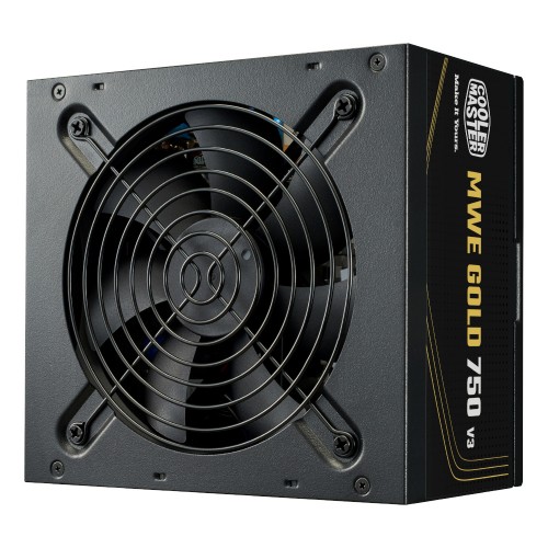 MWE Gold 750 V3 ATX 3.1 Non-Modular/非モジュラー電源ユニット/ATX 3.1対応/12V-2x6ケーブル搭載/80PLUS Gold認証/静音HDBファン/5年保証/ブラック