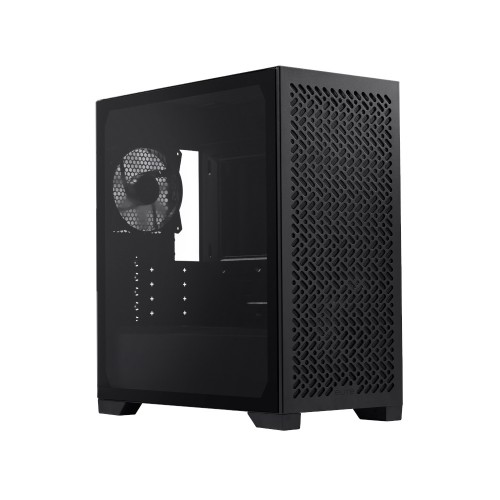 Elite 302 Lite/MicroATXケース/ブラック/大型吸気グリルを備えたマグネット式フロントパネル/360mmラジエーター対応/最大365mmのGPU対応/USB Type-Cポート搭載