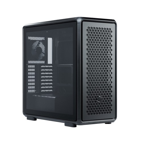 MasterFrame 600 Black/ミドルタワーケース/ブラック/モジュラー式内部設計/Mobiusファン4基標準搭載/360mmラジエーターを最大3基まで搭載可能/大型GPUに対応