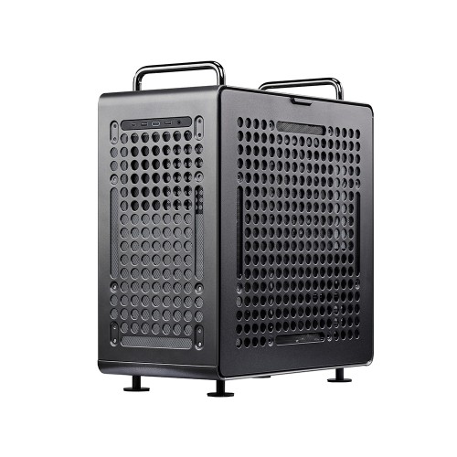QUBE 540 Stardust Iron/ATXケース/モジュラー設計で内部構造を柔軟に調整可能/縦置き・横置き両対応/大型GPU対応/E-ATXマザーボード対応/360mmラジエーター対応