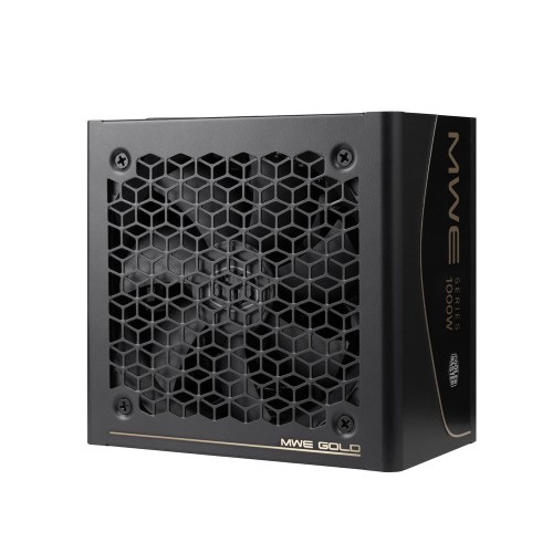 MWE Gold V4 1000 FM BL W/JP cord/フルモジュラー1000W電源ユニット/ATX 3.1・PCIe 5.1準拠/80PLUS GOLD/GPU保護機能搭載/デュアルカラー12V-2x6コネクタ/ブラック