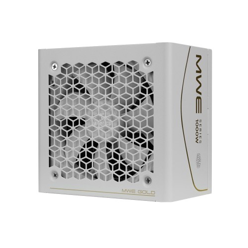 MWE Gold V4 1000 FM WH W/JP cord/フルモジュラー1000W電源ユニット/ATX 3.1・PCIe 5.1準拠/80PLUS GOLD/GPU保護機能搭載/デュアルカラー12V-2x6コネクタ/ホワイト