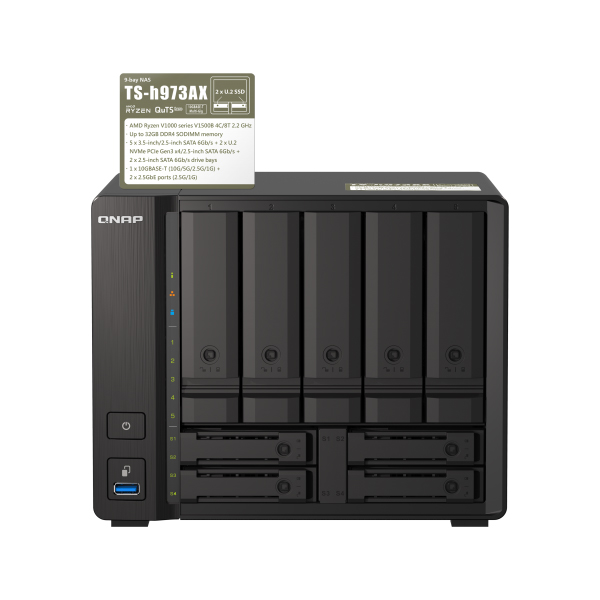 TS-h973AX ミドル 50TB (10TB x 5)