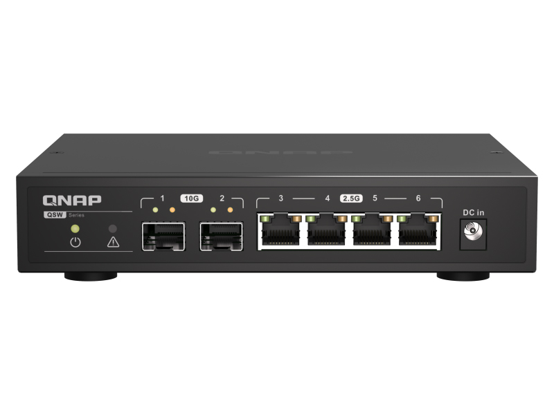 アンマネージドスイッチ (2 x 10GbE + 5 x 2.5GbE)
