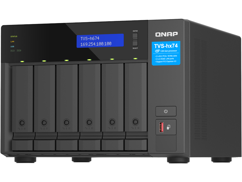 TVS-h674 24TB ミドル (4TB x 6)