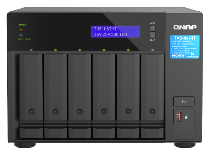 TVS-h674T-i5 60TB ニアライン (10TB x 6)