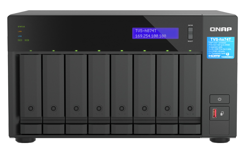 TVS-h874T-i9 8TB ミドル (1TB x 8)