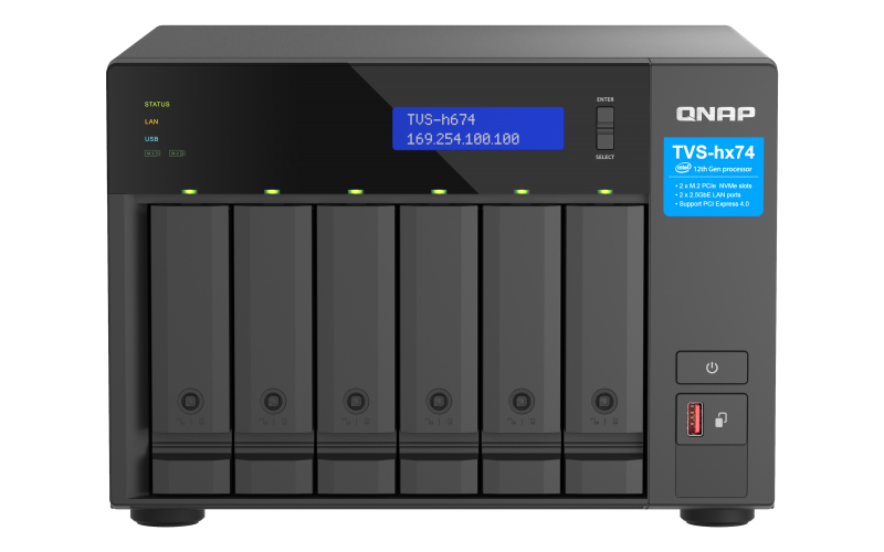 TVS-h674 120TB ニアライン (20TB x 6)
