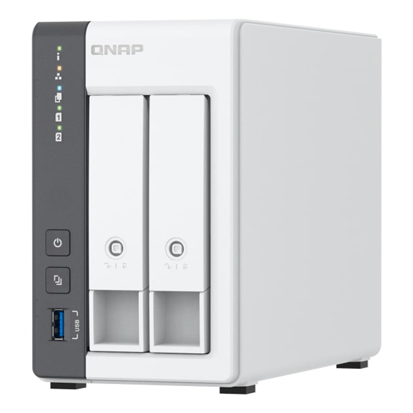 クアッドコアCPU 2.5GbE 2ベイ マルチメディアNAS ディスクレスモデル メモリー4GB 標準保証2年付属 TS-216G/F