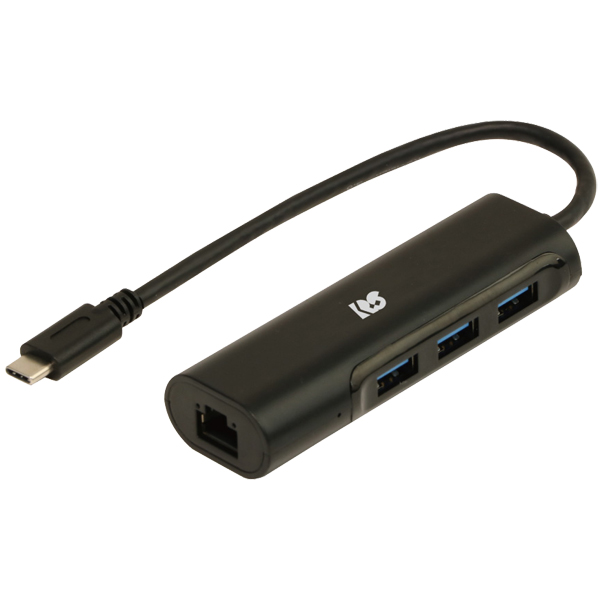 USB Type-C ギガビット対応LANアダプター USBハブ付き