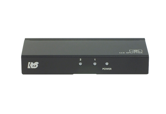4K60Hz対応 1入力2出力 HDMI分配器