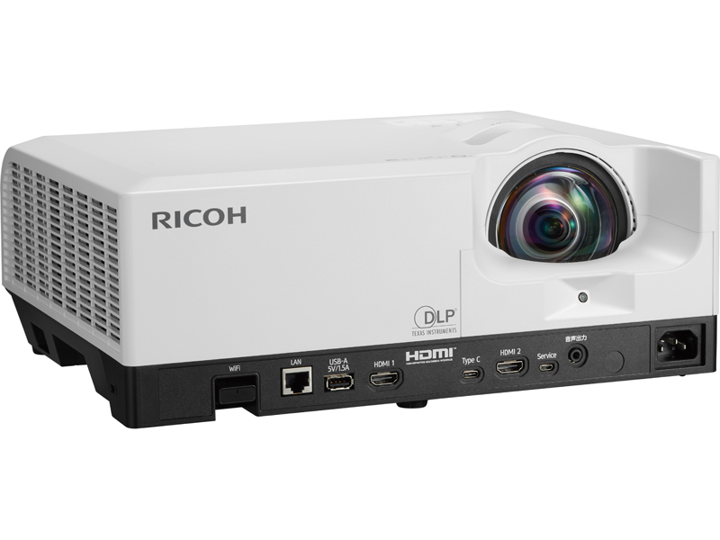 短焦点プロジェクター RICOH PJ WXL4960NI