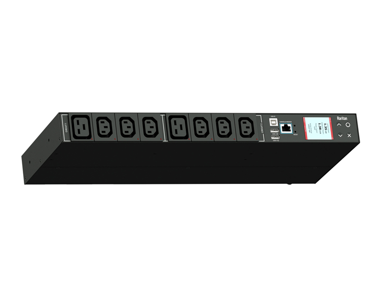 iPDU 単相 AC200V 30A 入力プラグ：NEMA L6-30P アウトレット：IEC60320 C13(6) IEC60320 C19(2) 6.0kVA 1Uタイプ