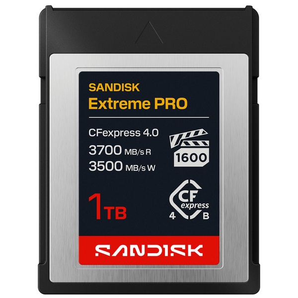 SANDISK エクストリーム プロ CFexpress PCIe 4.0 Type-B カード 1TB