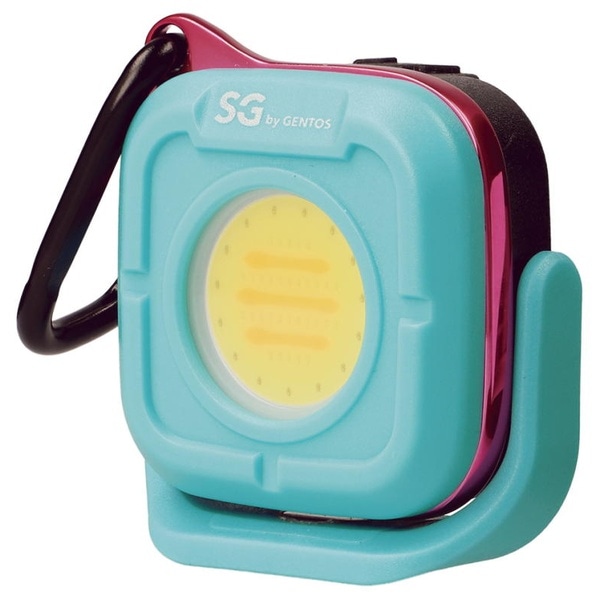 SG by GENTOS ワークライト 調色機能 カラビナフック付 充電式 350ルーメン