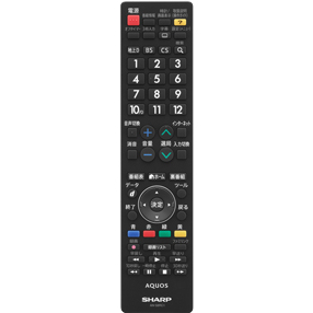 AQUOS純正リモコン インターネット対応テレビ用