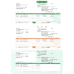 納品書B(請求書・納品書・物品受領書/総額表示)