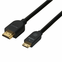 HIGH SPEED HDMI ミニタイプケーブル 2m