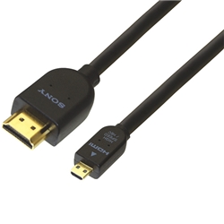 HIGH SPEED HDMI マイクロ端子ケーブル 1.5m