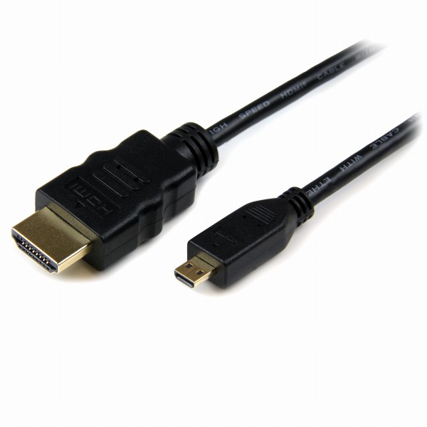 3mイーサネット対応ハイスピードHDMI-HDMIMicro変換ケーブルHDMI(タイプA)-HDMIマイクロ(タイプD)オス/オス