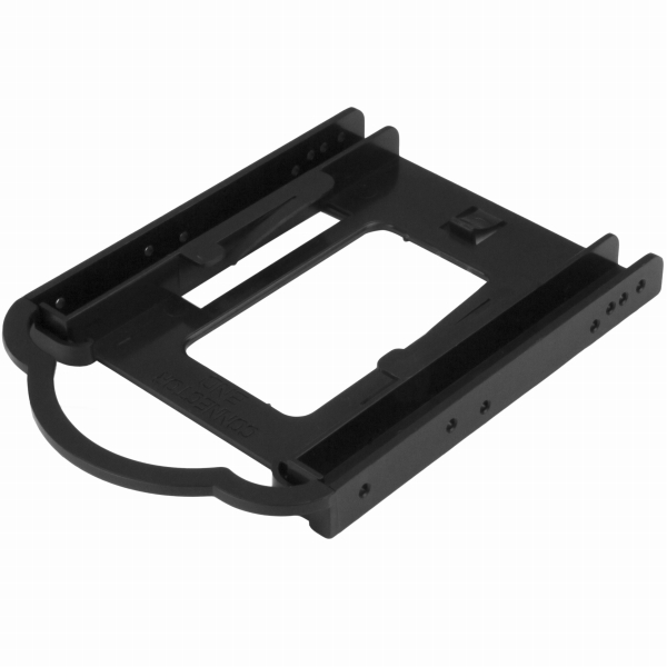 3.5インチベイ対応1x2.5インチSSD/HDD変換マウンタ工具不要高さ7mmまたは9.5mmのドライブ搭載可能