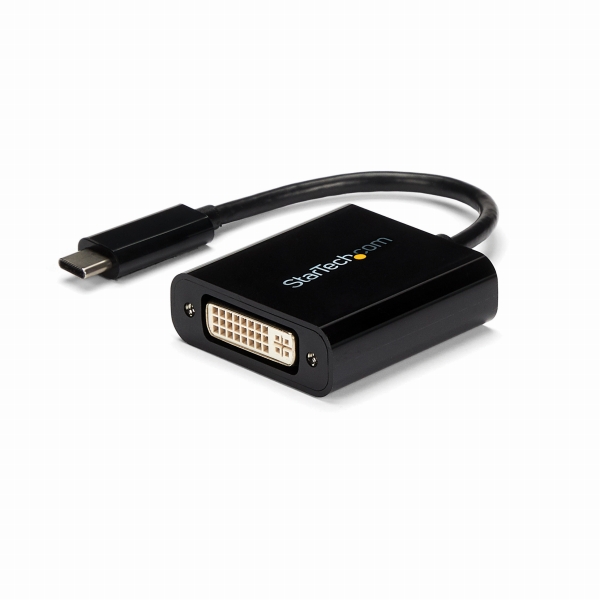 USBType-C-DVI変換アダプタUSB-Cポート搭載MacBook/ChromebookPixelに対応