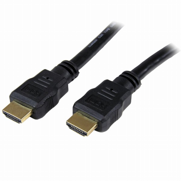0.5mハイスピードHDMIケーブル4K対応HDMI(オス)-HDMI(オス)ケーブルウルトラ/UltraHD4K2K解像度対応ブラック