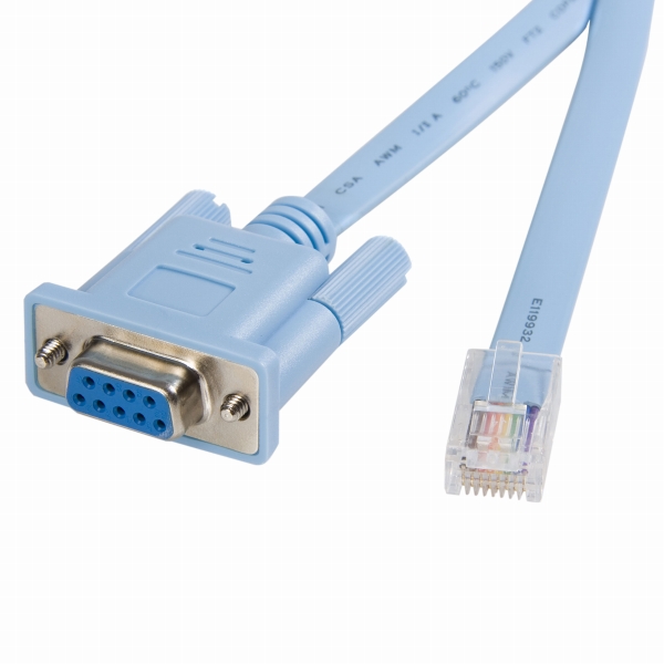 1.8mRJ45-DB9CiscoコンソールケーブルRJ45オスーD-Sub9ピンメスシスコルータ用ケーブル