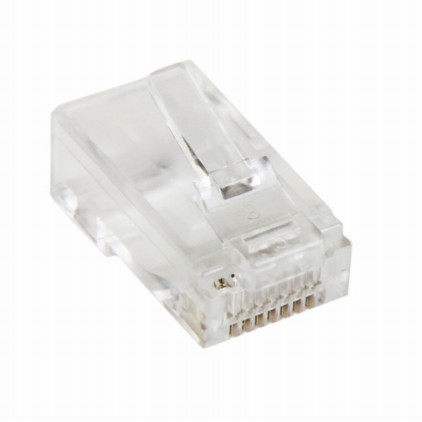 Cat5eRJ45(LAN)モジュラープラグコネクタ50個入りパック