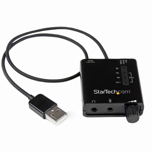 USB接続外付けサウンドカードUSB-DACヘッドホンアンプ/USB-光デジタルオーディオ変換アダプタ
