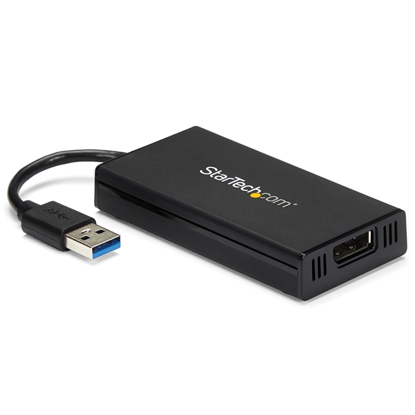 USB3.0接続4K対応DisplayPort外付けグラフィックアダプタDisplayLink認定UltraHD対応1xUSB3.0タイプA（オス）-1xディスプレイポート（メス）