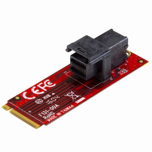U.2(SFF-8643)-M.2PCIExpress3.0x4ホストアダプタカード2.5インチU.2NVMeSSD対応