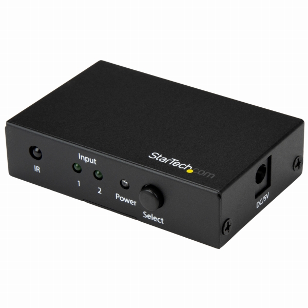 2入力1出力HDMIディスプレイ切替器/スイッチャ―/セレクターリモコン付属UltraHD4K/60Hz対応