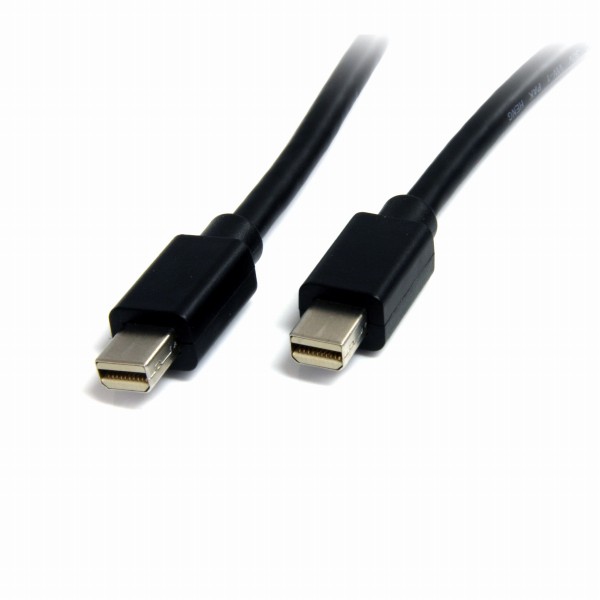 MiniDisplayPort1.2ケーブル2m4K/HBR2対応ミニディスプレイポートケーブルMiniDP(オス)-MiniDP(オス)