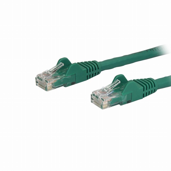 カテゴリ6LANケーブル2mグリーンツメ折れ防止RJ45コネクタCat6UTPギガビットイーサネットケーブル