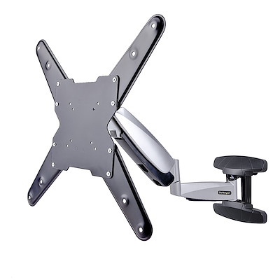 テレビ壁掛け金具/23-55インチ型/1画面/耐荷重30kg/VESA対応/可動アーム式/チルト・スイベル、高さ調整可能/汎用薄型TVウォールマウント/テレビディスプレイ壁面用金具