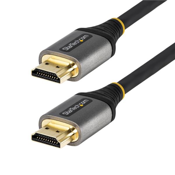 プレミアムハイスピードHDMI2.0ケーブル/1m/4K60Hz/Premium認証/HighSpeedHDMIモニターケーブル/イーサネット対応/HDR10、ARC/4K対応HDMIコード