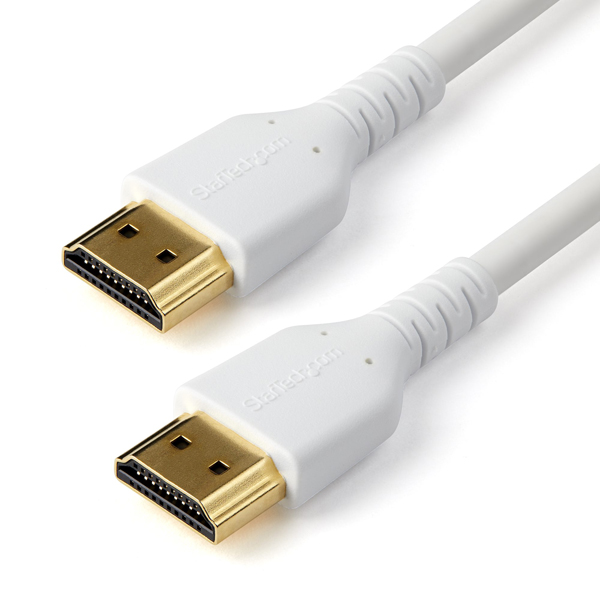プレミアムハイスピードHDMIケーブル2mホワイトPremiumHDMIcable規格認証HDMI2.0準拠イーサネット対応4K/60Hz